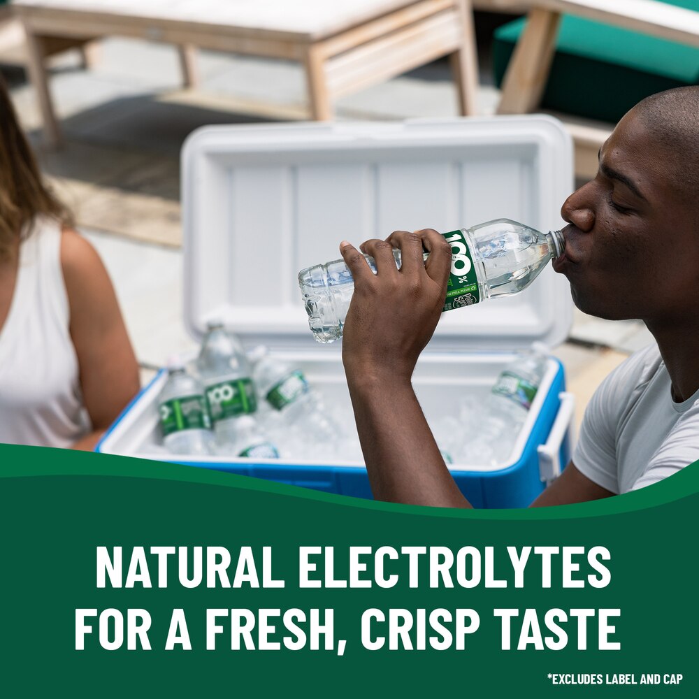 POLAND SPRING 100% NATURAL SPRING WATER, 16.9 OZ BOTTLES (PACK OF 24)