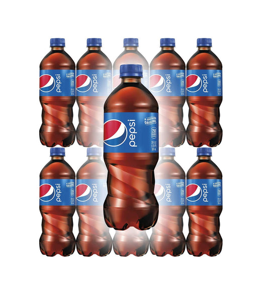 PEPSI ORIGINAL COLA SODA, 20 FL OZ BOTTLES (PACK OF 12)