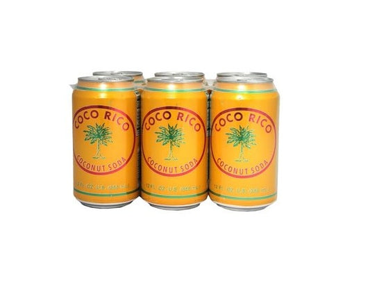 COCO RICO COCONUT SODA, 12 FL OZ (12 PACK)