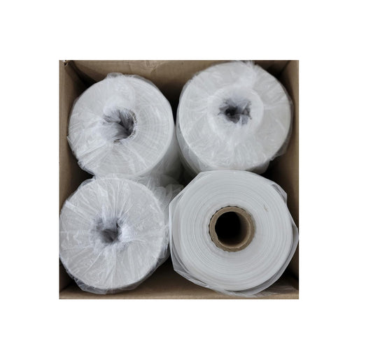 HDPE PRODUCE BAGS FOR FOOD USE, CLEAR, 12 X 20 IN, 3,000 COUNT