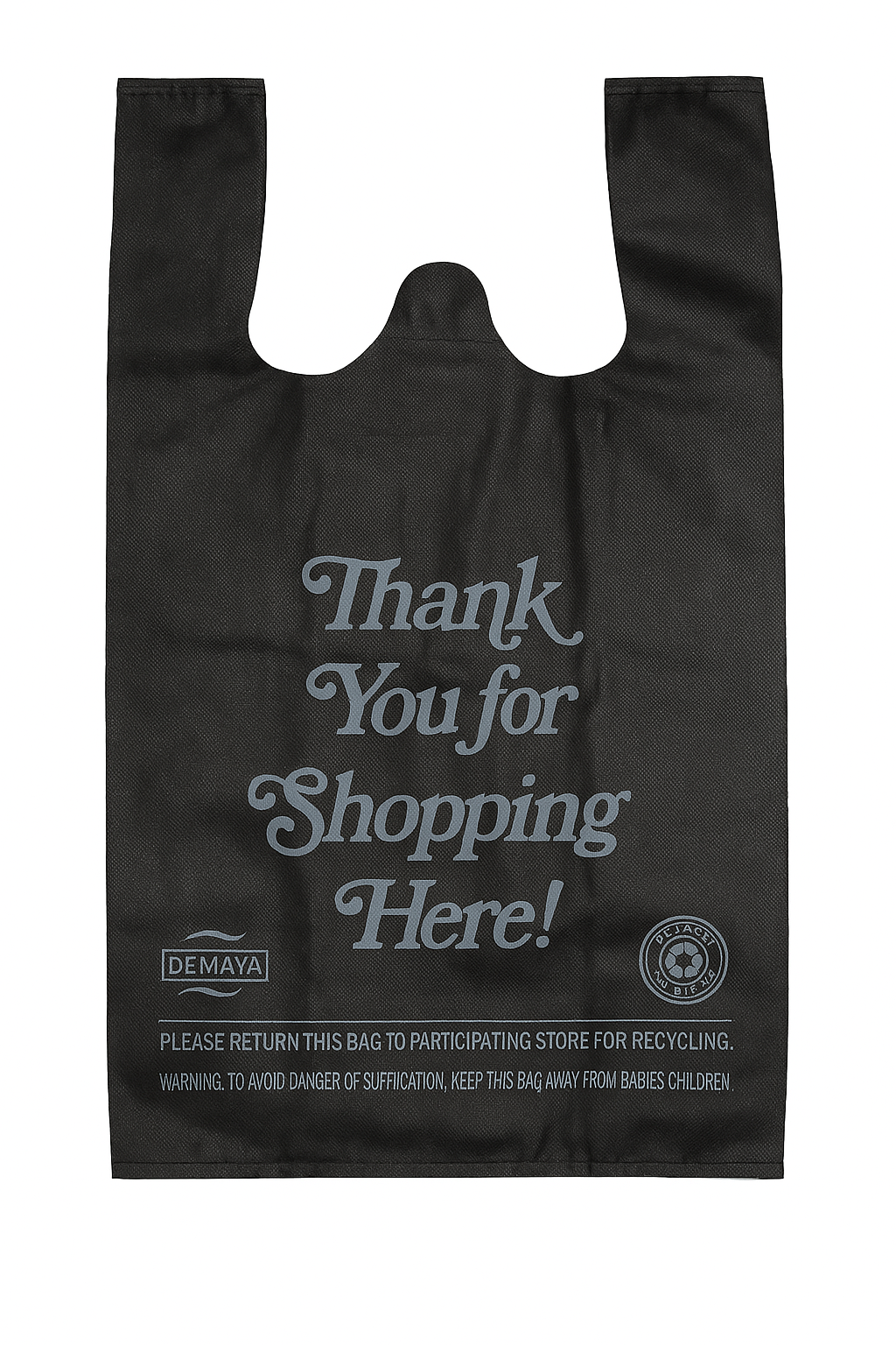 REUSABLE T SHIRT BAGS 12X7X22 1/6 300CT