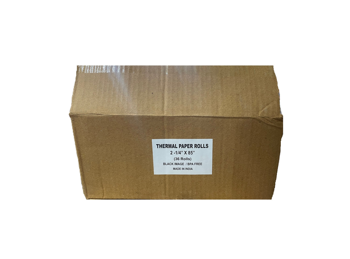 THERMAL PAPER ROLLS – 2-1/4" x 85FT, 36 ROLLS – PREMIUM RECEIPT PAPER