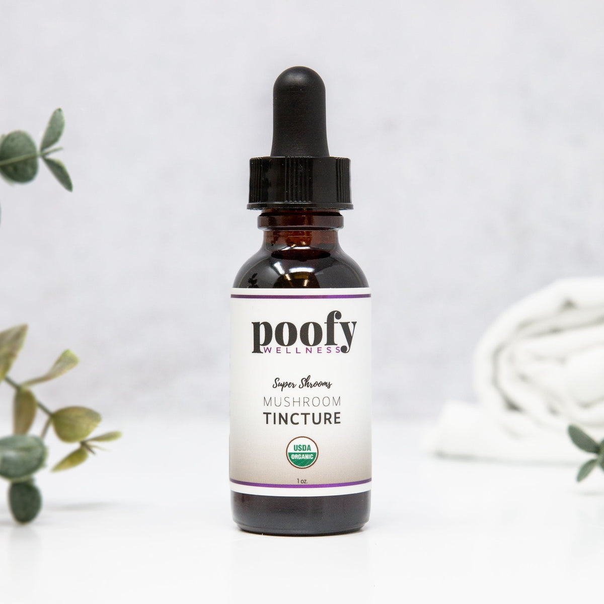 Super Shrooms Mushroom Tincture Organic