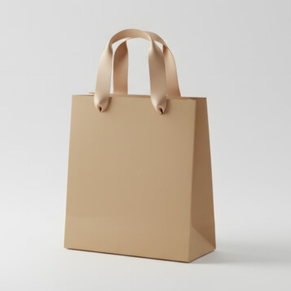 Rigid Handle Shopping Bags