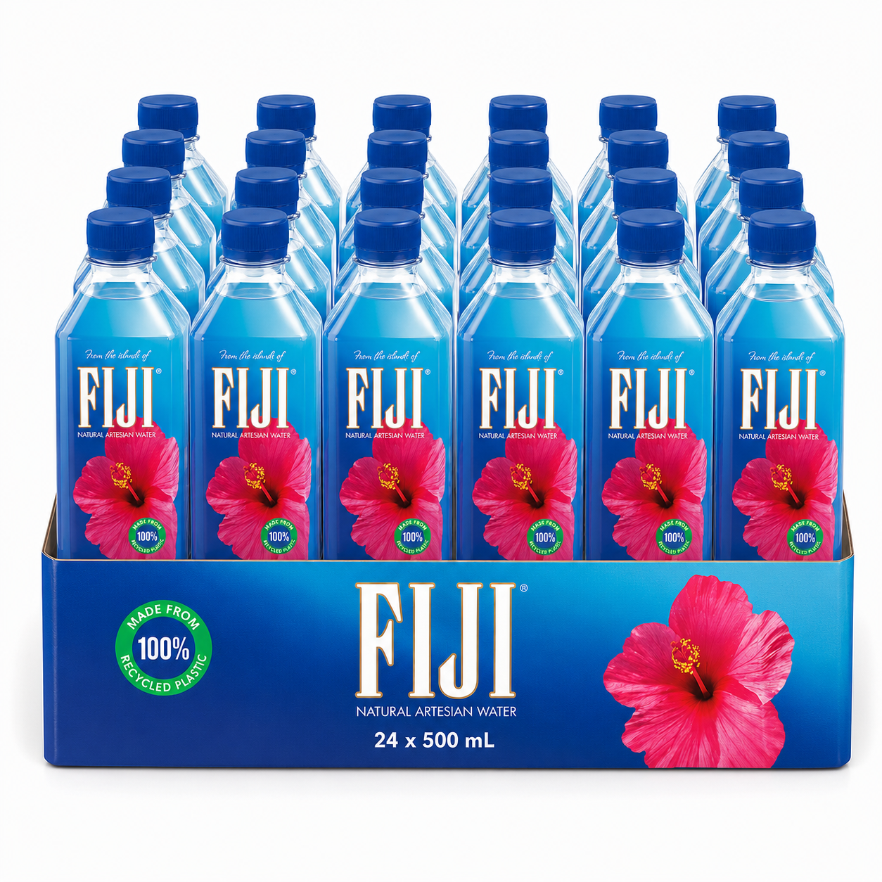 FIJI Natural Artesian Water, 500 mL Bottles, Available in 12 Pack or 24 Pack