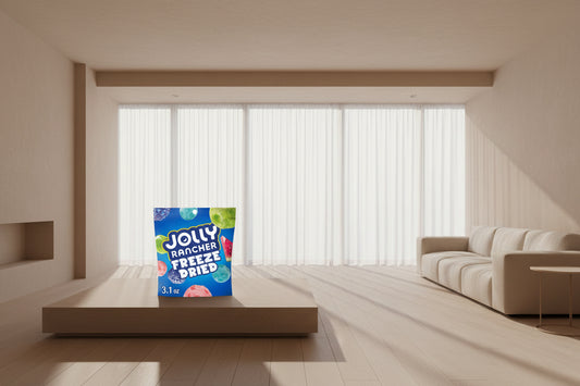 JOLLY RANCHER FREEZE DRIED FRUIT CANDY, ORIGINAL, 3.1 OZ BAG