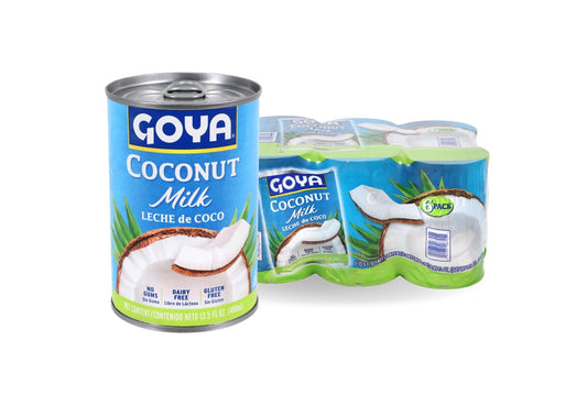GOYA COCONUT MILK, CREAMY & RICH, 13.5 OZ CANS (PACK OF 6)