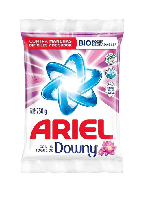 ARIEL LAUNDRY DETERGENT WITH DOWNY – 750 G – POWDER DETERGENT