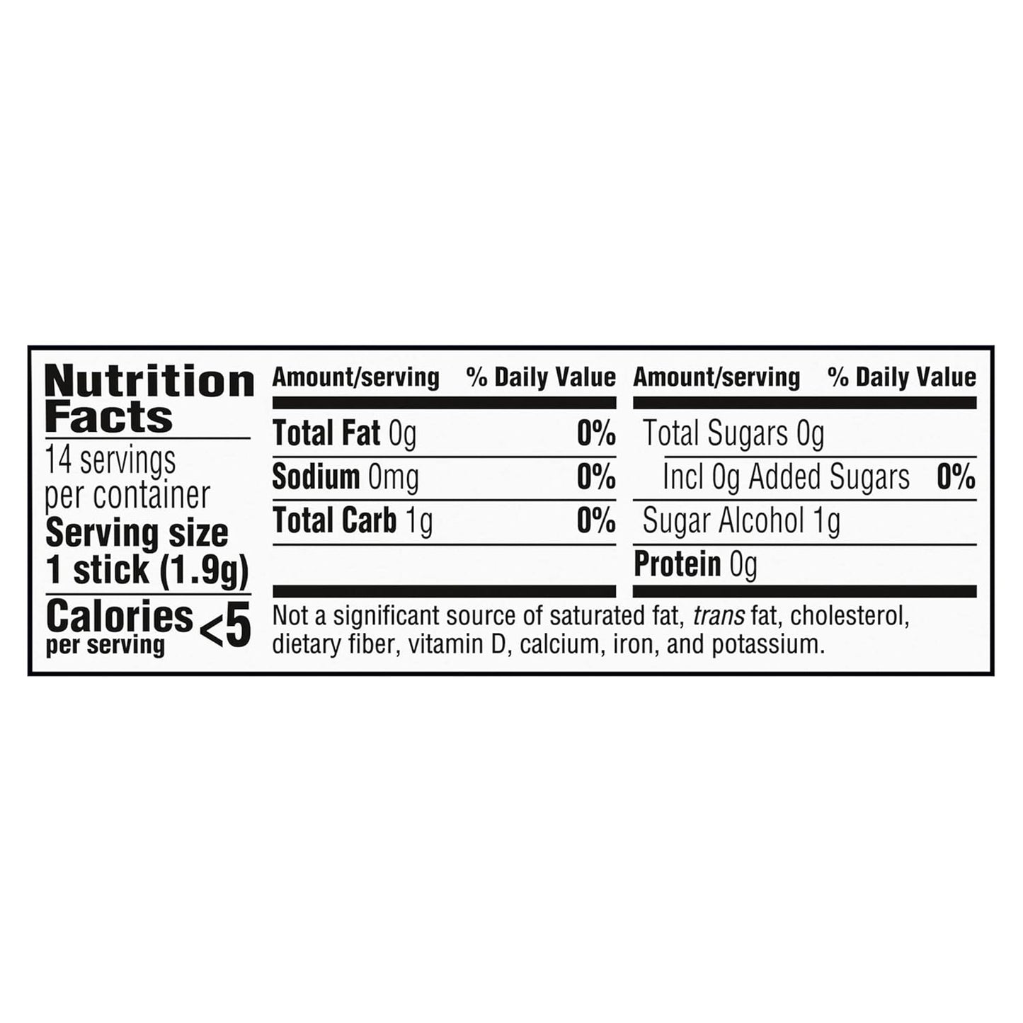 Trident Original Flavor Sugar-Free Gum – Long-Lasting Fresh Mint, 14 Pieces Per Pack – 12 Pack