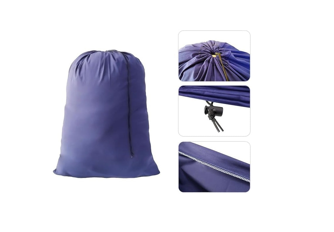 EXTRA LARGE LAUNDRY BAGS, DRAWSTRING CLOSURE, 30 X 40 INCH (12 COUNT)