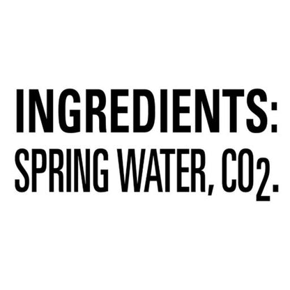POLAND SPRING SPARKLING WATER, SIMPLY BUBBLES, 16.9 FL OZ BOTTLES (PACK OF 8)
