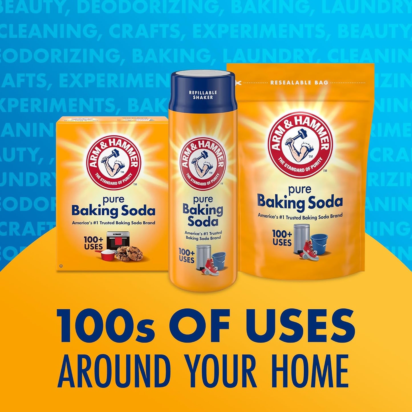 ARM AND HAMMER BAKING SODA – 1 LB BOXES – PACK OF 12