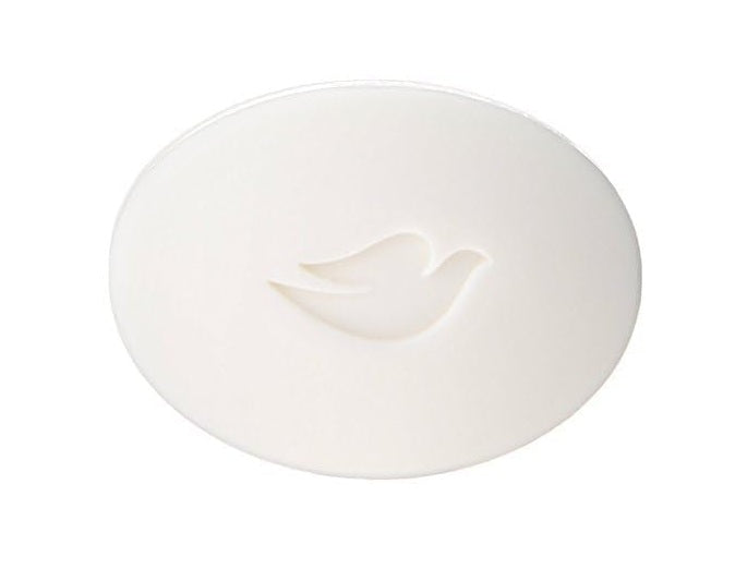 DOVE WHITE BEAUTY BAR, 1/4 MOISTURIZING CREAM, 4.75 OZ 135 G BARS (12 COUNT)