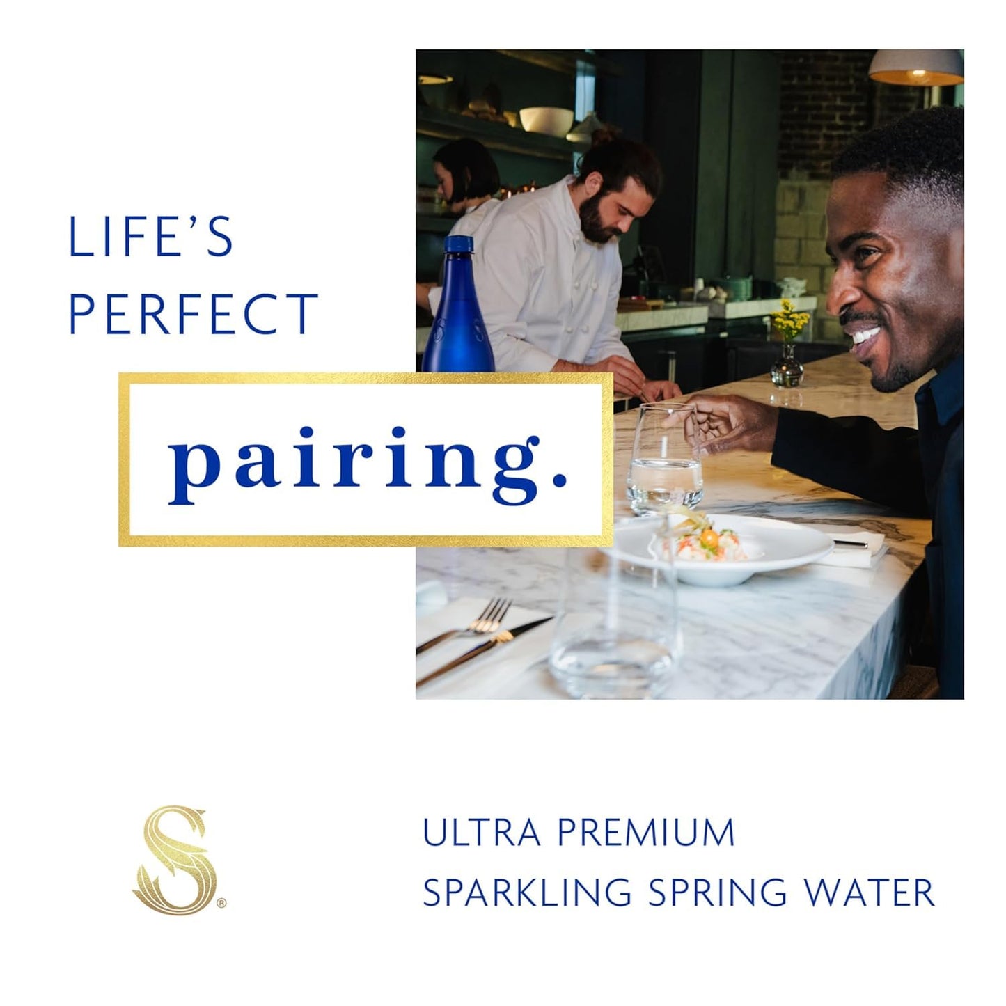 Saratoga Sparkling Spring Water – Crisp Carbonated Spring Water, 16 Fl Oz Bottles – 24 Pack