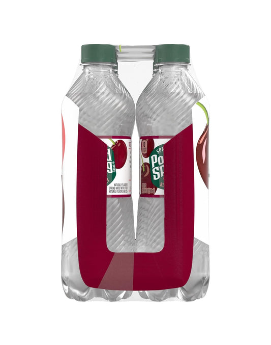 POLAND SPRING SPARKLING WATER, BLACK CHERRY, 16.9 FL OZ BOTTLES (PACK OF 8)