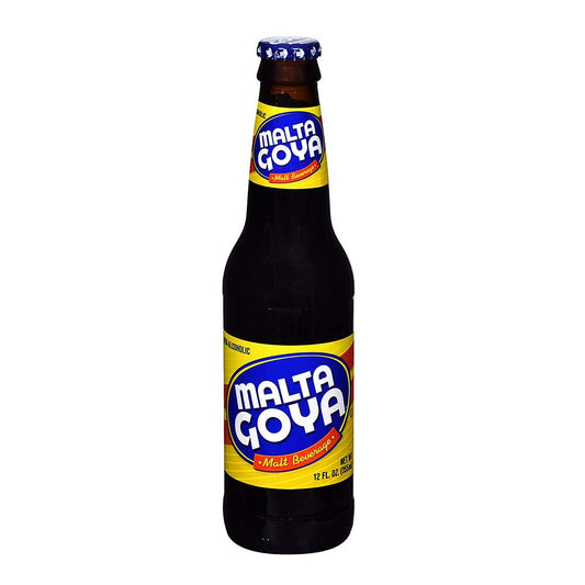 GOYA MALTA NON-ALCOHOLIC MALT BEVERAGE, 12 OZ BOTTLES (PACK OF 24)