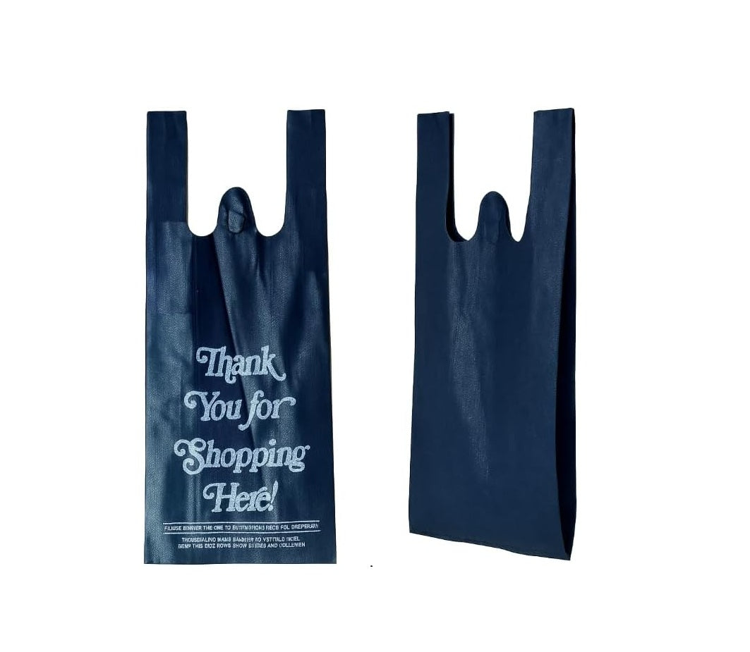 REUSABLE WINE & LIQUOR BOTTLE BAGS, BLACK, 6.5 X 4 X 20 IN, 50 GSM (300 PACK)
