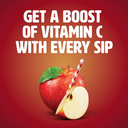 Tropicana 100% Apple Juice – No Added Sugar, 10 Fl Oz Bottles – 24 Pack