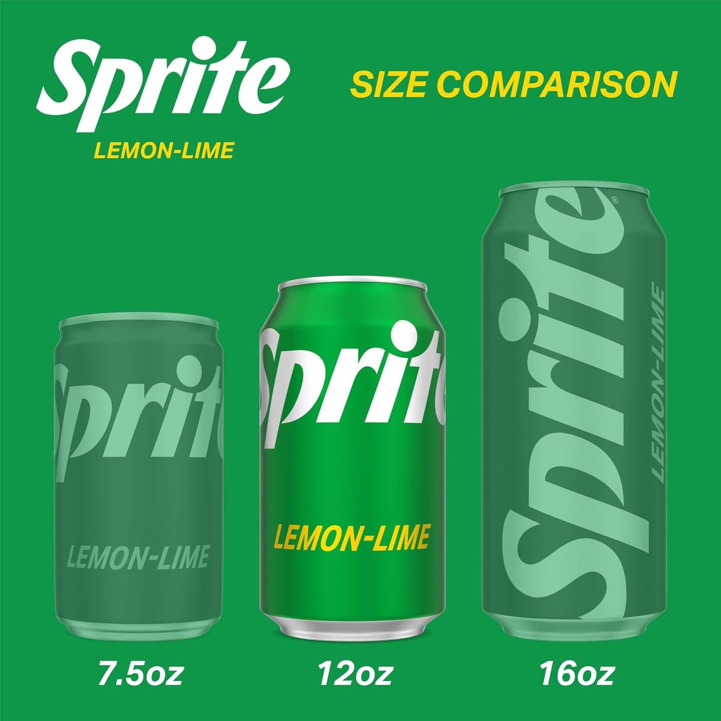 Sprite Lemon-Lime Soda – Crisp, Caffeine-Free, 12 Fl Oz Cans – 24 Pack