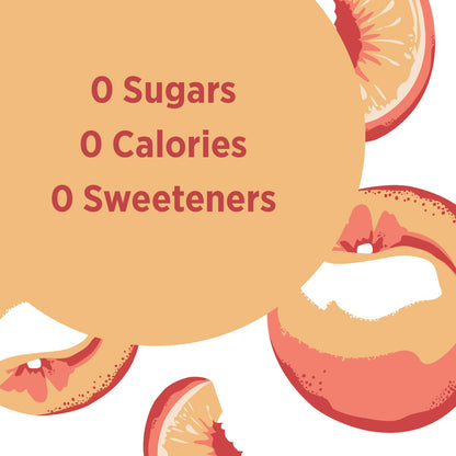 POLAND SPRING SPARKLING WATER, WHITE PEACH GINGER, 16.9 FL OZ BOTTLES (24 PACK)