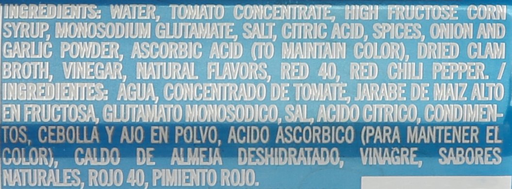 CLAMATO ORIGINAL TOMATO COCKTAIL – 5.5 FL OZ CANS – PACK OF 6