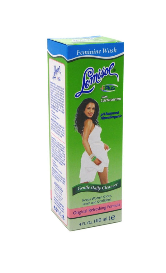 LEMISOL PLUS FEMININE HYGIENE CLEANSER, 4 OZ BOTTLES (3 PACK)