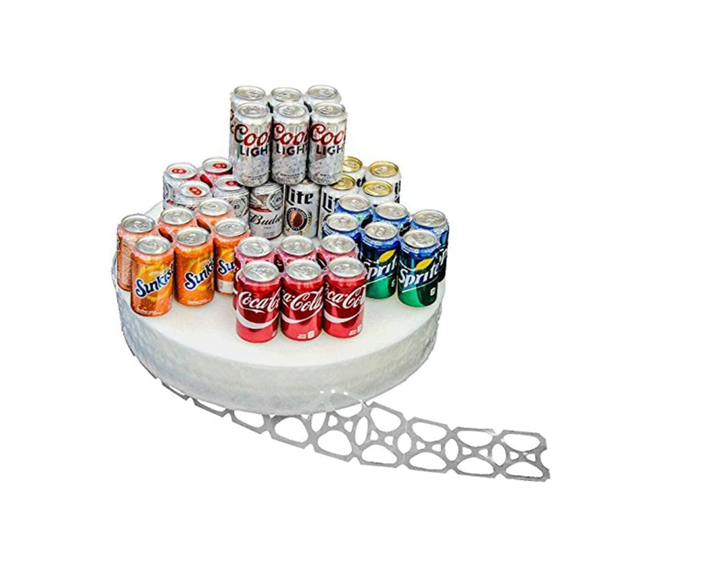 CAN CARRIER RINGS 6 PACK FOR 12 OZ CANS – 1000 COUNT ROLL