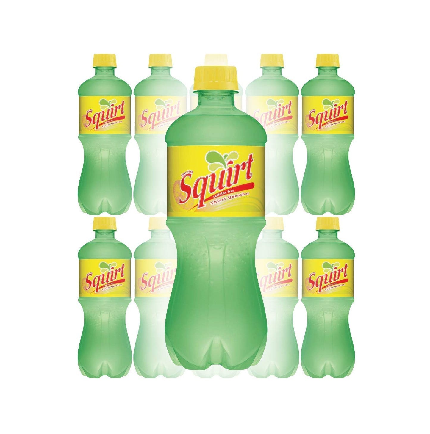 Squirt Grapefruit Soda, 20 fl oz Bottles (Pack of 16), Total 320 fl oz – Refreshing Citrus Soft Drink