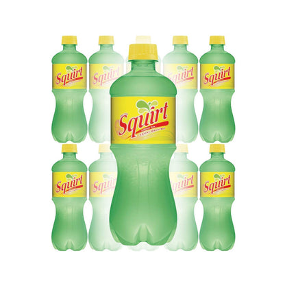 Squirt Grapefruit Soda, 20 fl oz Bottles (Pack of 16), Total 320 fl oz – Refreshing Citrus Soft Drink