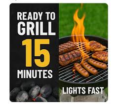 COOKS CHARCOAL BRIQUETS, 8 LB BAG – LONG-LASTING PERFORMANCE FOR GRILLING & BBQ