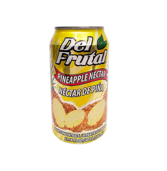 DEL FRUTAL PINEAPPLE NECTAR, 11.16 OZ (6 PACK)