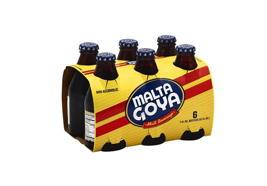 GOYA MALTA MALT BEVERAGE, 7 OZ BOTTLES (6-PACK, 2 PACKS)