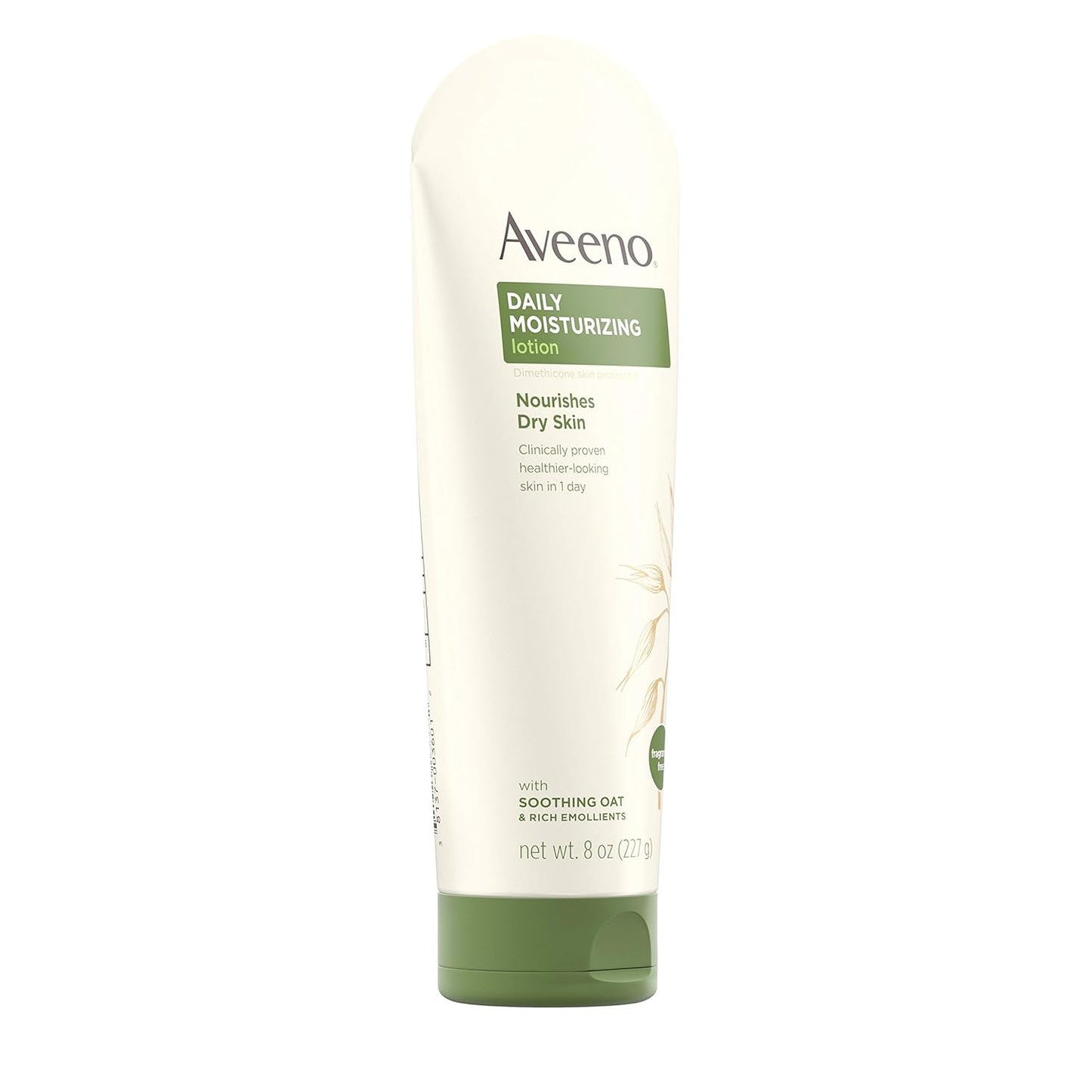 Aveeno Daily Moisturizing Lotion with Natural Colloidal Oatmeal, 8 oz – Nourishing Body Moisturizer for Dry, Sensitive Skin