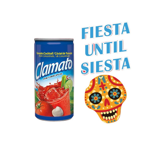 CLAMATO ORIGINAL TOMATO COCKTAIL – 5.5 FL OZ CANS – PACK OF 6