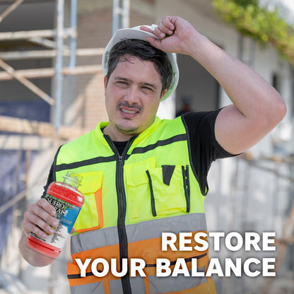 ELECTROLYTE SOLUTION DRINK, STRAWBERRY BANANA FLAVOR, 1 LITER BOTTLES (4 COUNT)