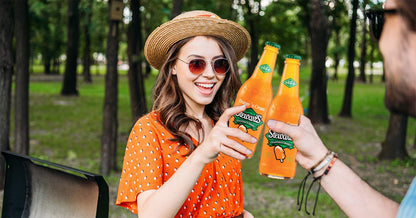 Stewart’s Orange & Cream Soda, 12 fl oz Glass Bottles (Pack of 12)