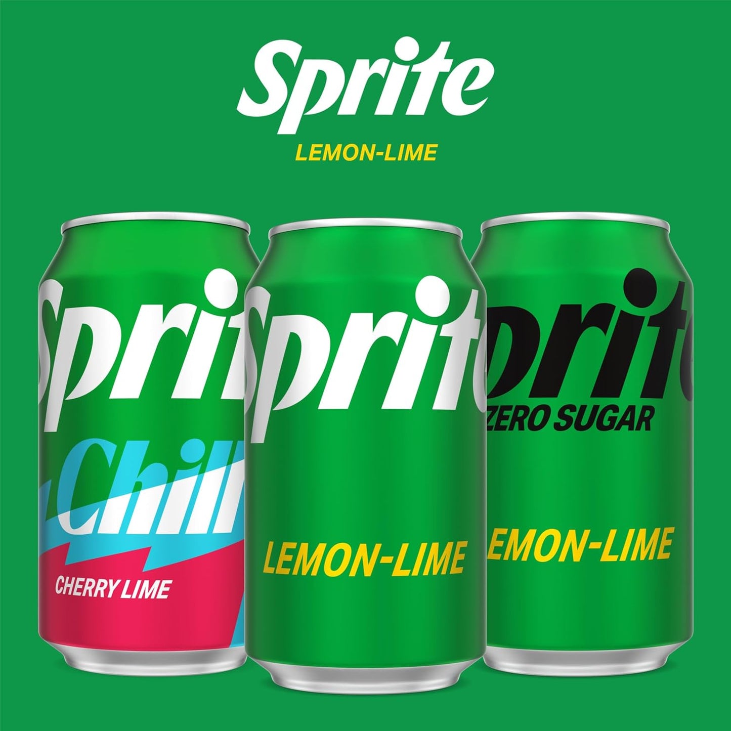 Sprite Lemon-Lime Soda – Crisp, Caffeine-Free, 12 Fl Oz Cans – 24 Pack