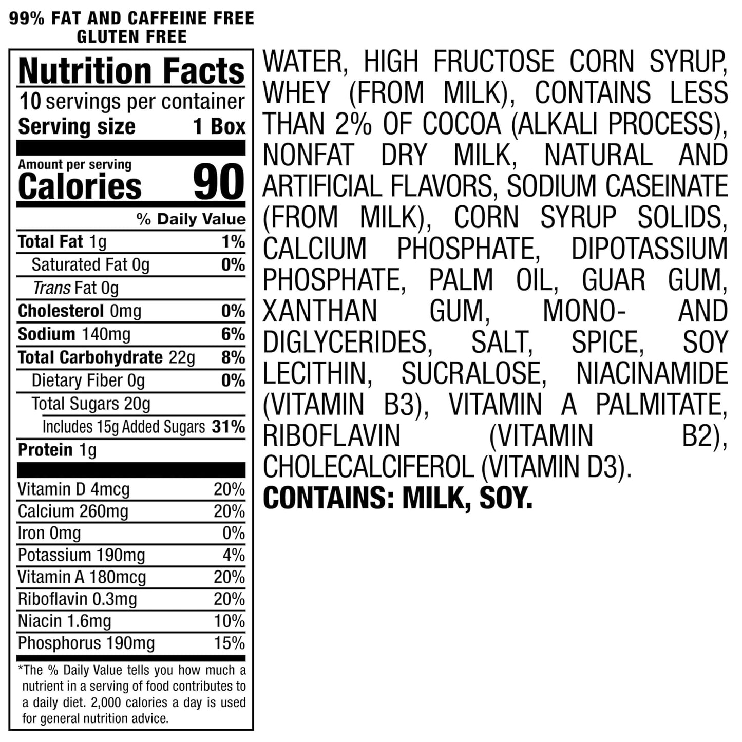 Yoo-hoo Chocolate Flavored Drink - 40 Count, 6.5 fl oz