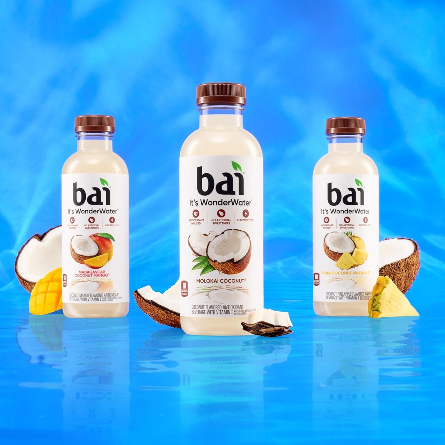 Bai Coconut Pineapple Antioxidant Infused Water - 12 Count
