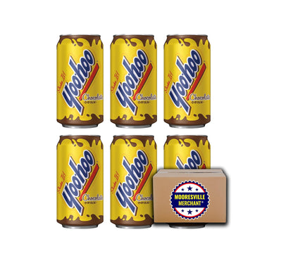 Yoo-Hoo Chocolate Drink, 12 fl oz Cans (Pack of 6) – Rich Chocolatey Taste