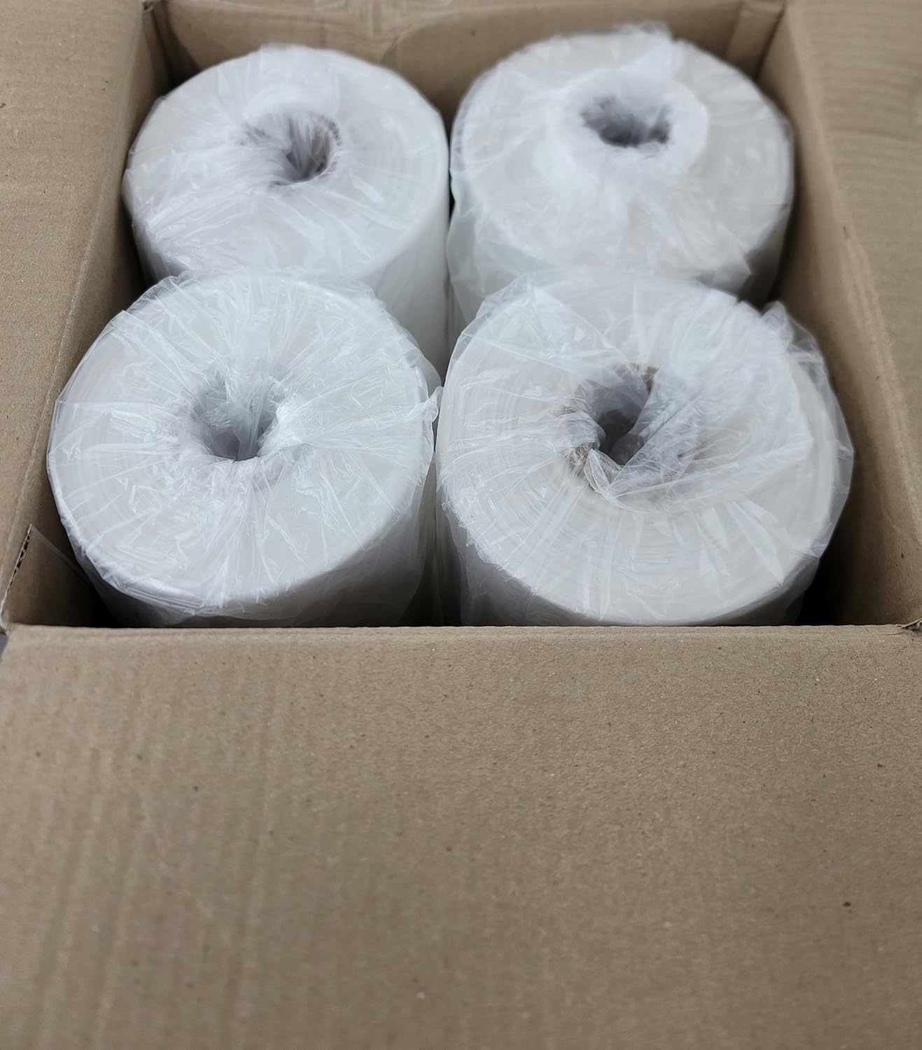 HDPE PRODUCE BAGS FOR FOOD USE, CLEAR, 12 X 20 IN, 3,000 COUNT