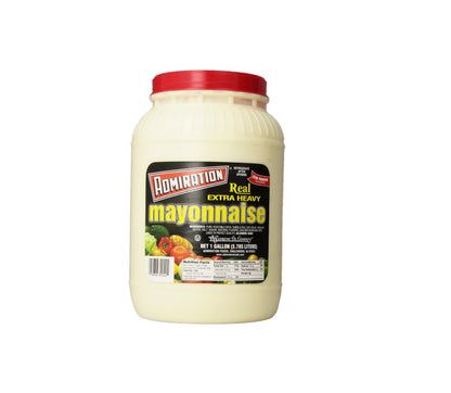 ADMIRATION REAL EXTRA HEAVY MAYONNAISE – 128 OZ 1 GALLON – FOOD SERVICE GRADE