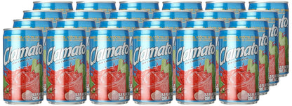CLAMATO ORIGINAL TOMATO COCKTAIL – 5.5 FL OZ CANS – PACK OF 6