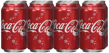 COCA COLA CLASSIC COKE – 12 FL OZ CANS – PACK OF 12 – IMPORTED FROM CANADA