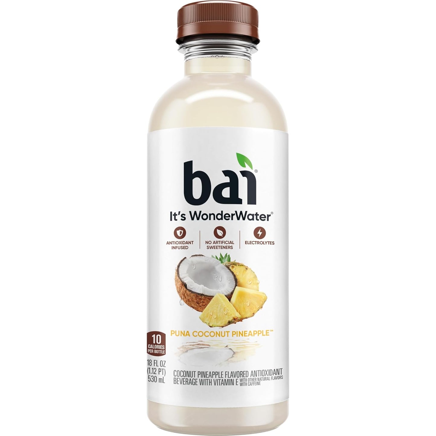 Bai Coconut Pineapple Antioxidant Infused Water - 12 Count