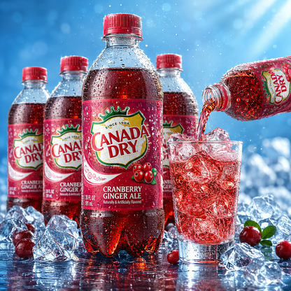 Canada Dry Bulk Deal 20oz, 24-Pack - Free Shipping