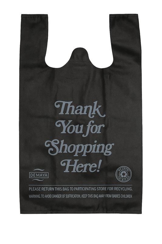 REUSABLE T SHIRT BAGS 12X7X22 1/6 300CT