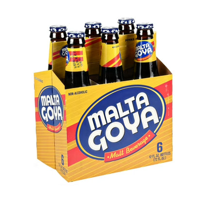 GOYA MALTA MALT BEVERAGE, 7 OZ BOTTLES (6-PACK, 2 PACKS)