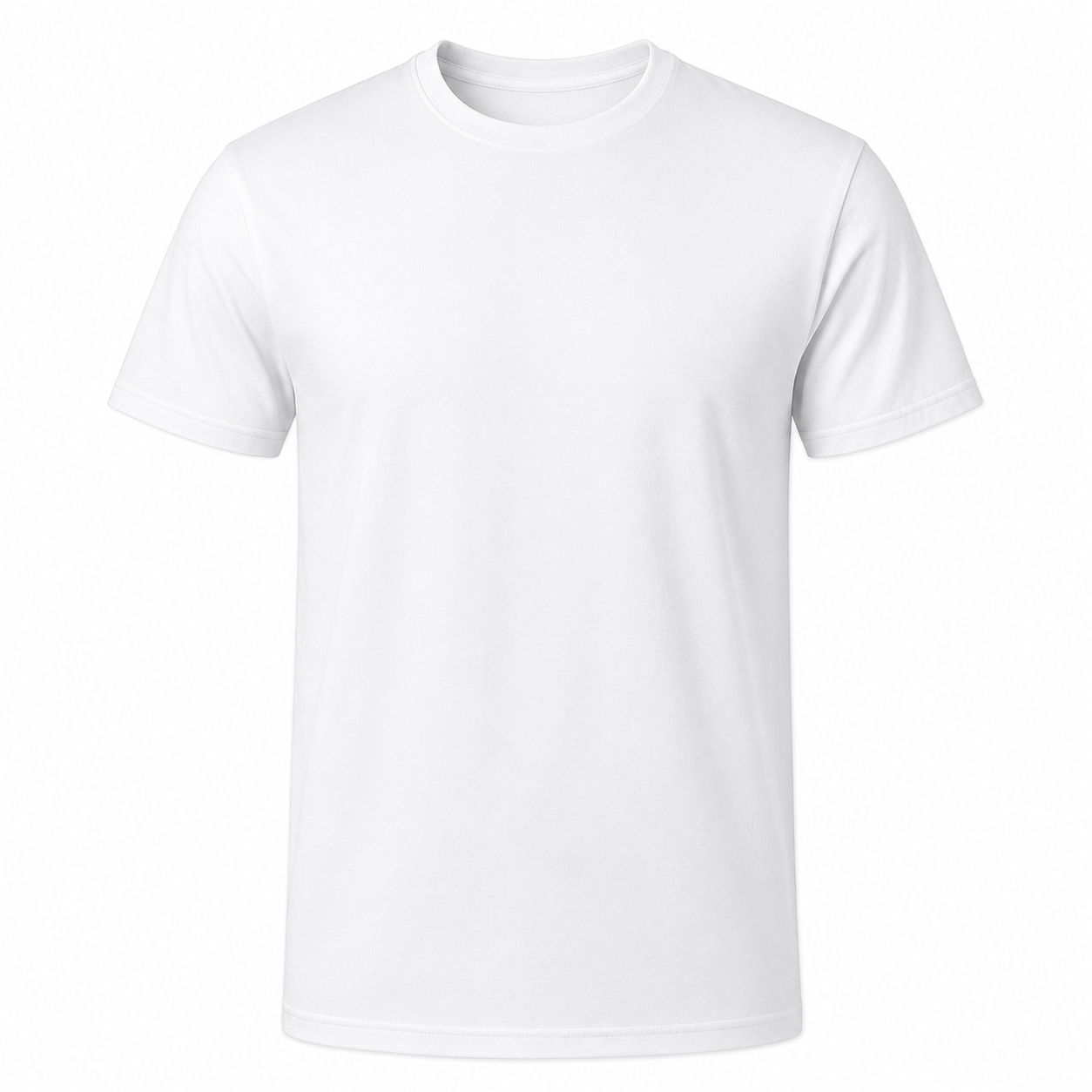 Top Supreme Black Short Sleeve Crew Neck T-Shirts, 100% Cotton, Plain Round Neck Basic Tees, 6 Pack