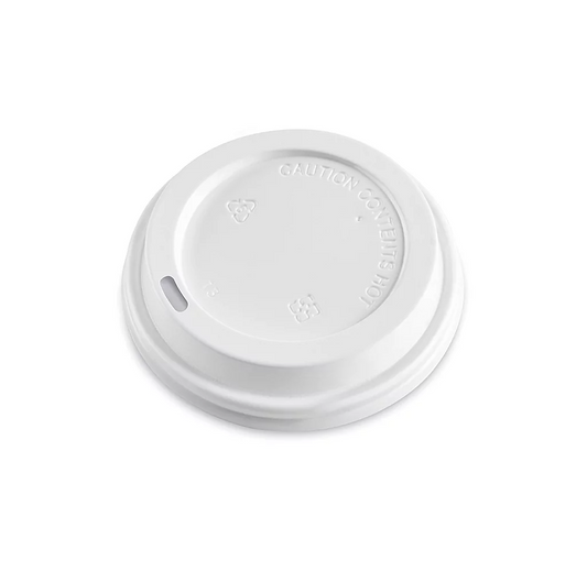Paper Cup Lids – White, Fits 8 oz & 10 oz Cups – 1,000 Count Bulk Pack